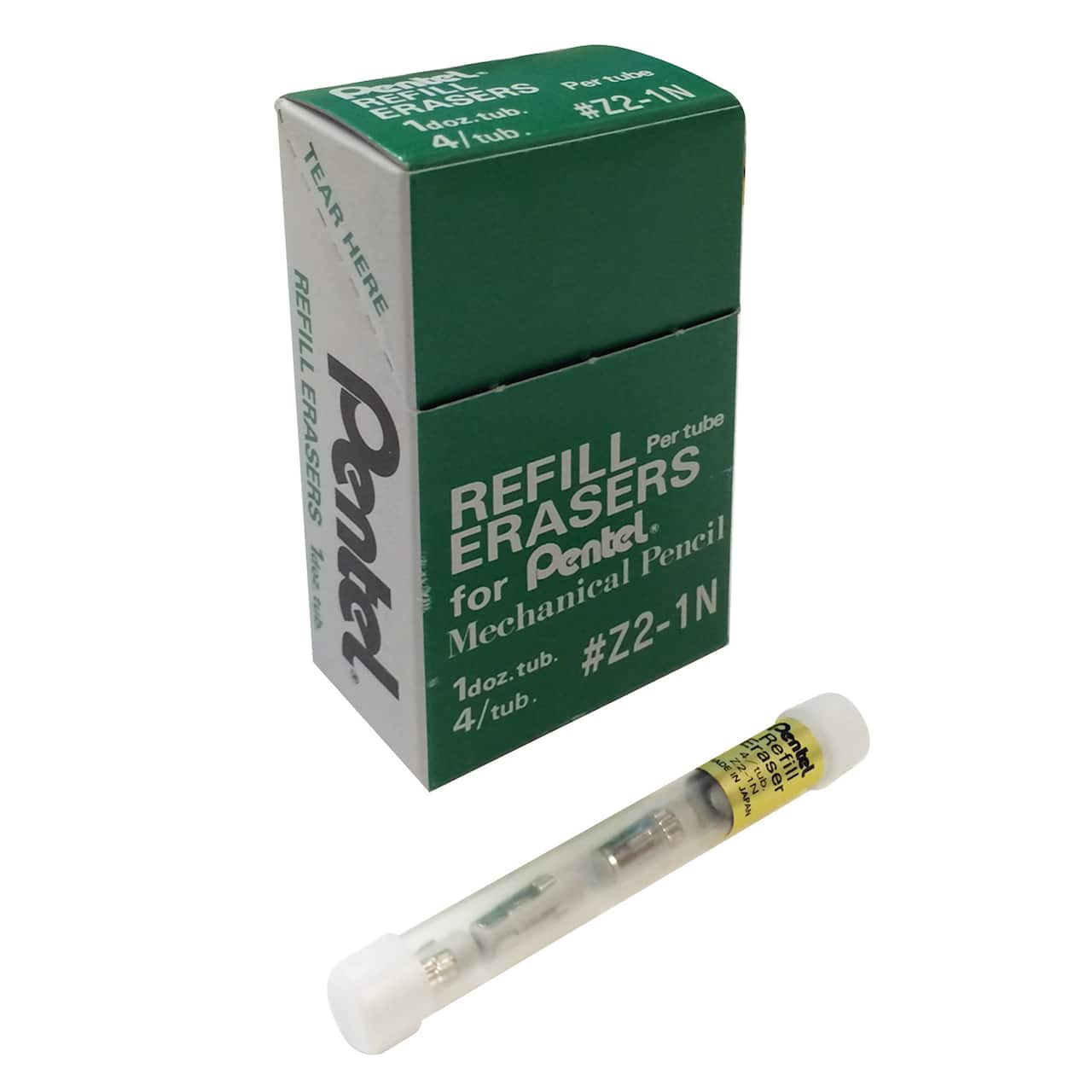 Pentel® Refill Eraser for Mechanical Pencils, 12 Packs of 4